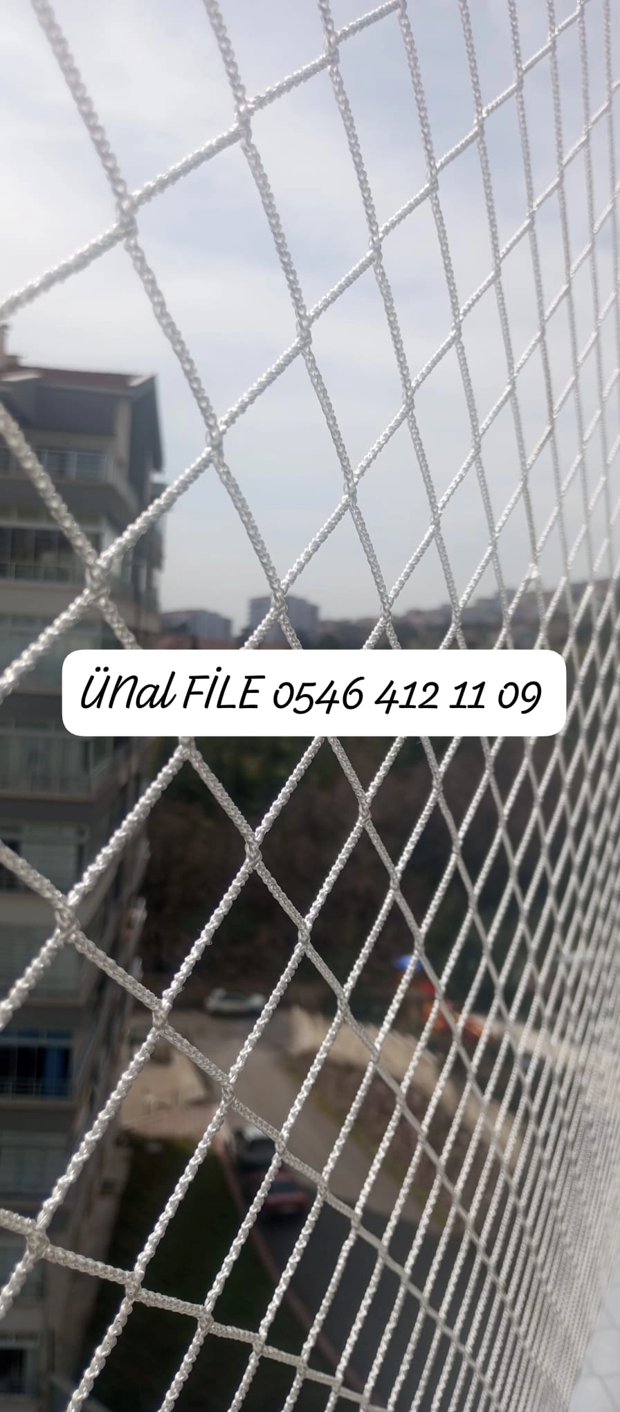Sincan Balkon Kuş Kedi Güvenlik Filesi Montajı