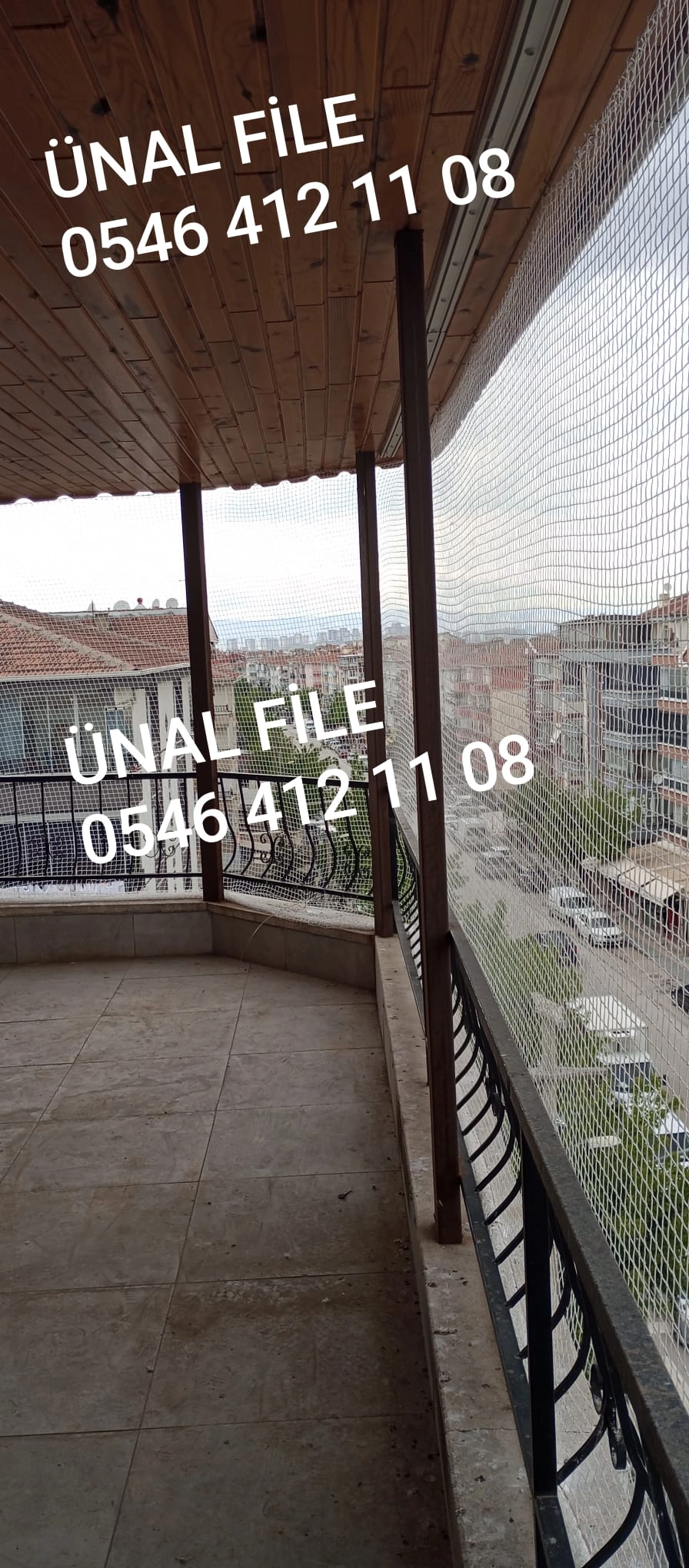 Çankaya Balkon Kuş Kedi Güvenlik Filesi Montajı