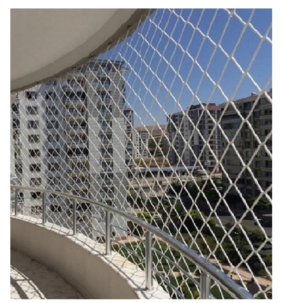 En 3 Metre Balkon Güvenlik Kedi Çocuk Filesi 3 mm