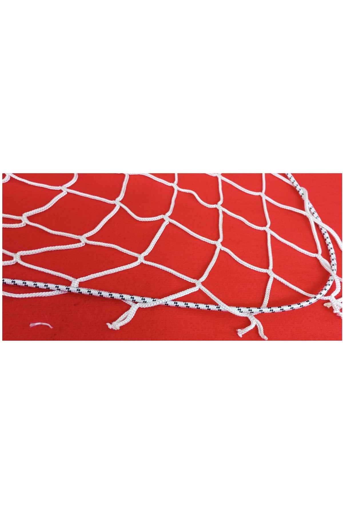 2 x 11 Metre Balkon Merdiven Güvenlik Filesi-Kanca-Halat-6mm ip-göz 10 cm-Çocuk Koruma Filesi