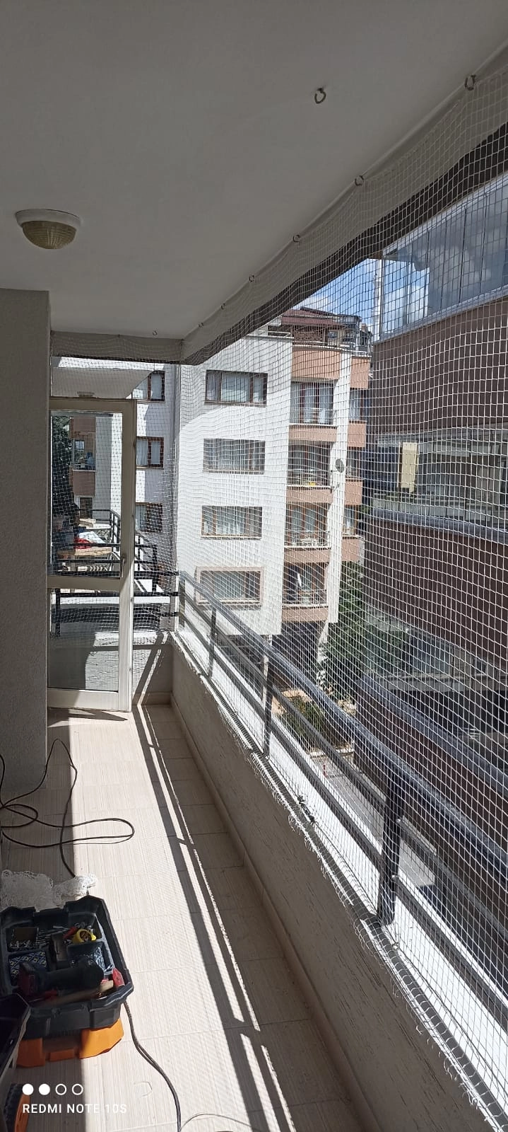 En 3 Metre Balkon Kuş Filesi Güvercin Önleme Ağı