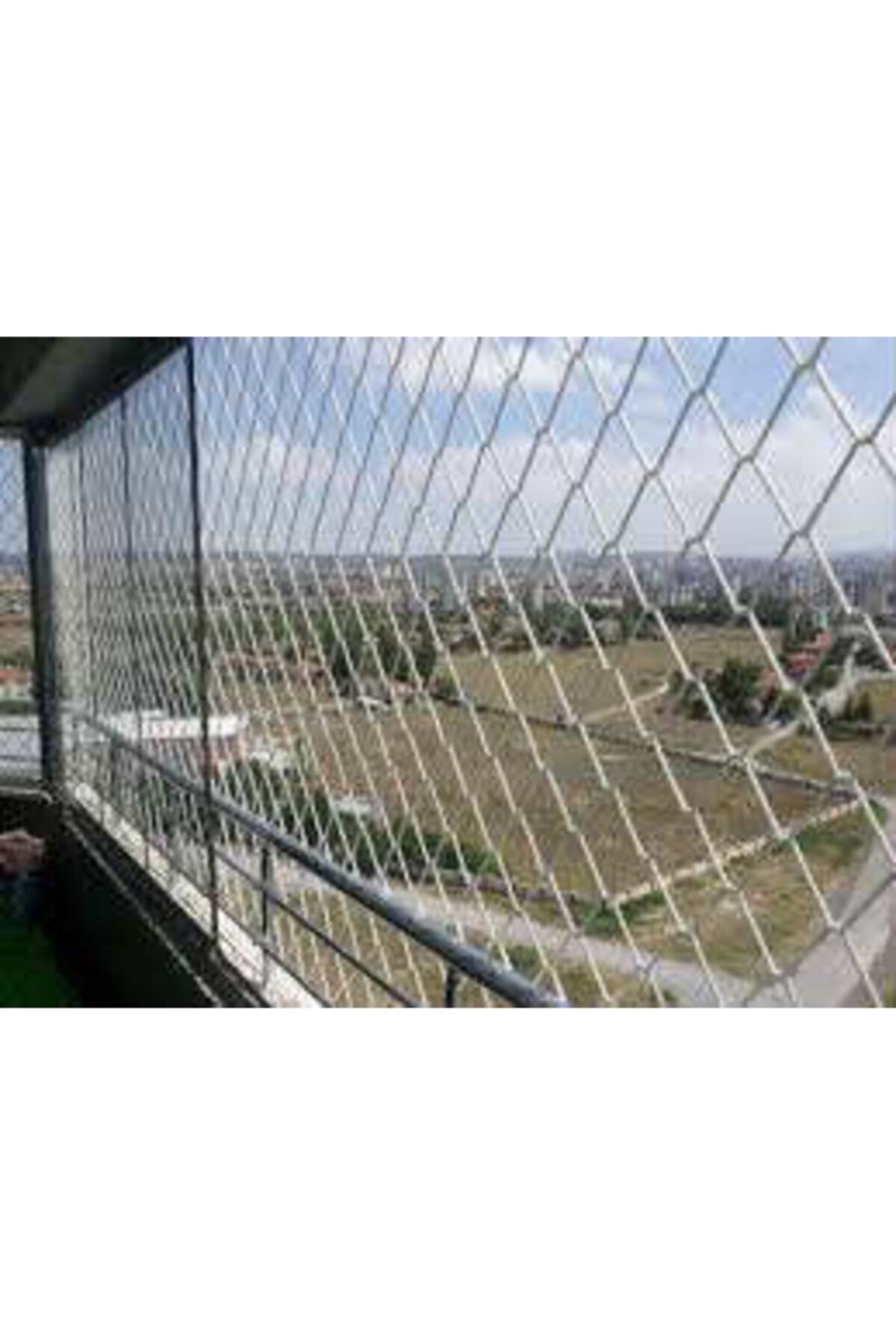 6 Mm 2,70 X 6 Metre Balkon Güvenlik Filesi Çocuk Emniyet Ağı Merdiven Güvenlik Filesi Güvenlik Ağı