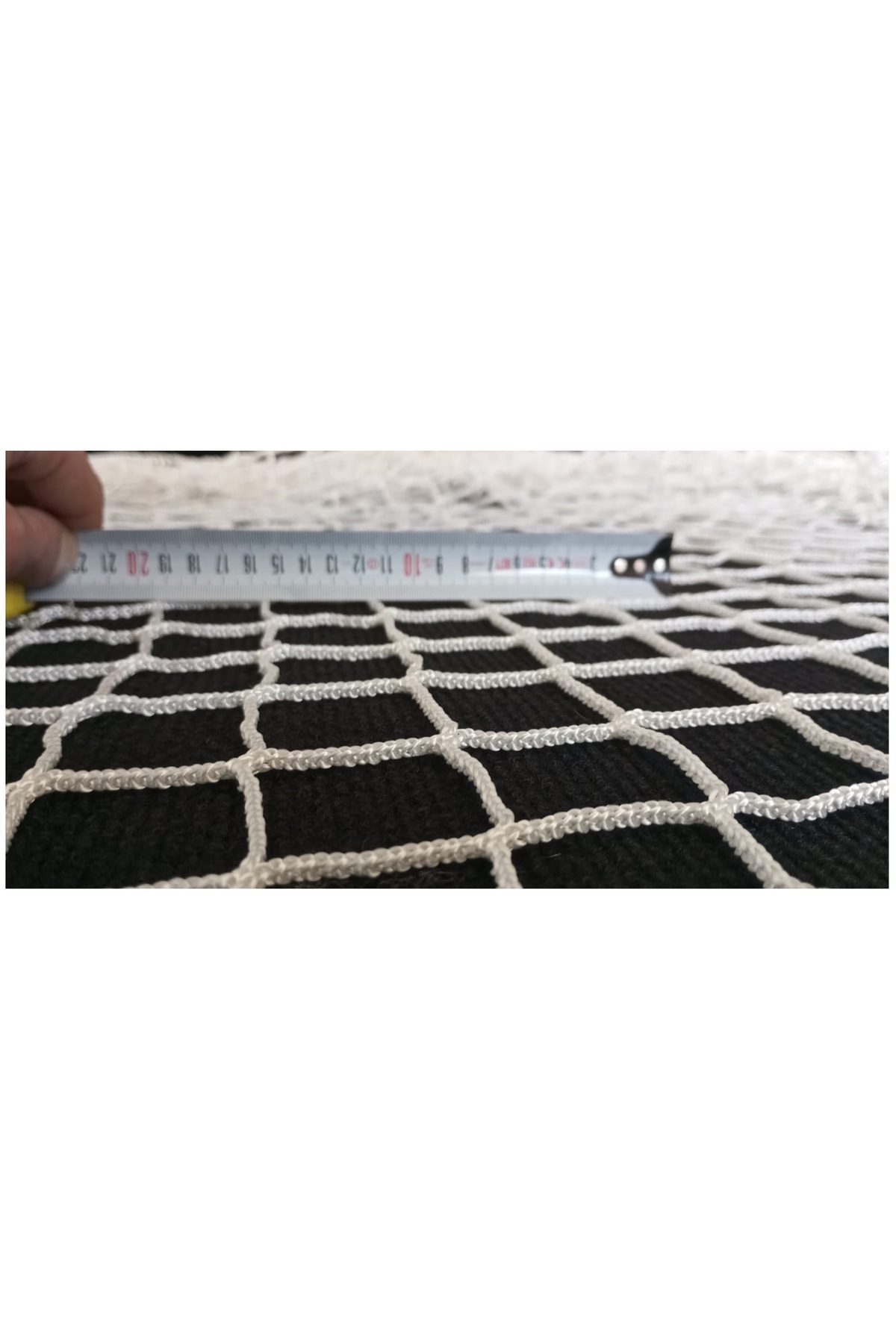 Balkon Filesi 2,50 x 11 Metre Kalın Kedi Kilesi Montaj Malzemeli 3mm Çocuk Güvenlik Ağı göz 4 cm