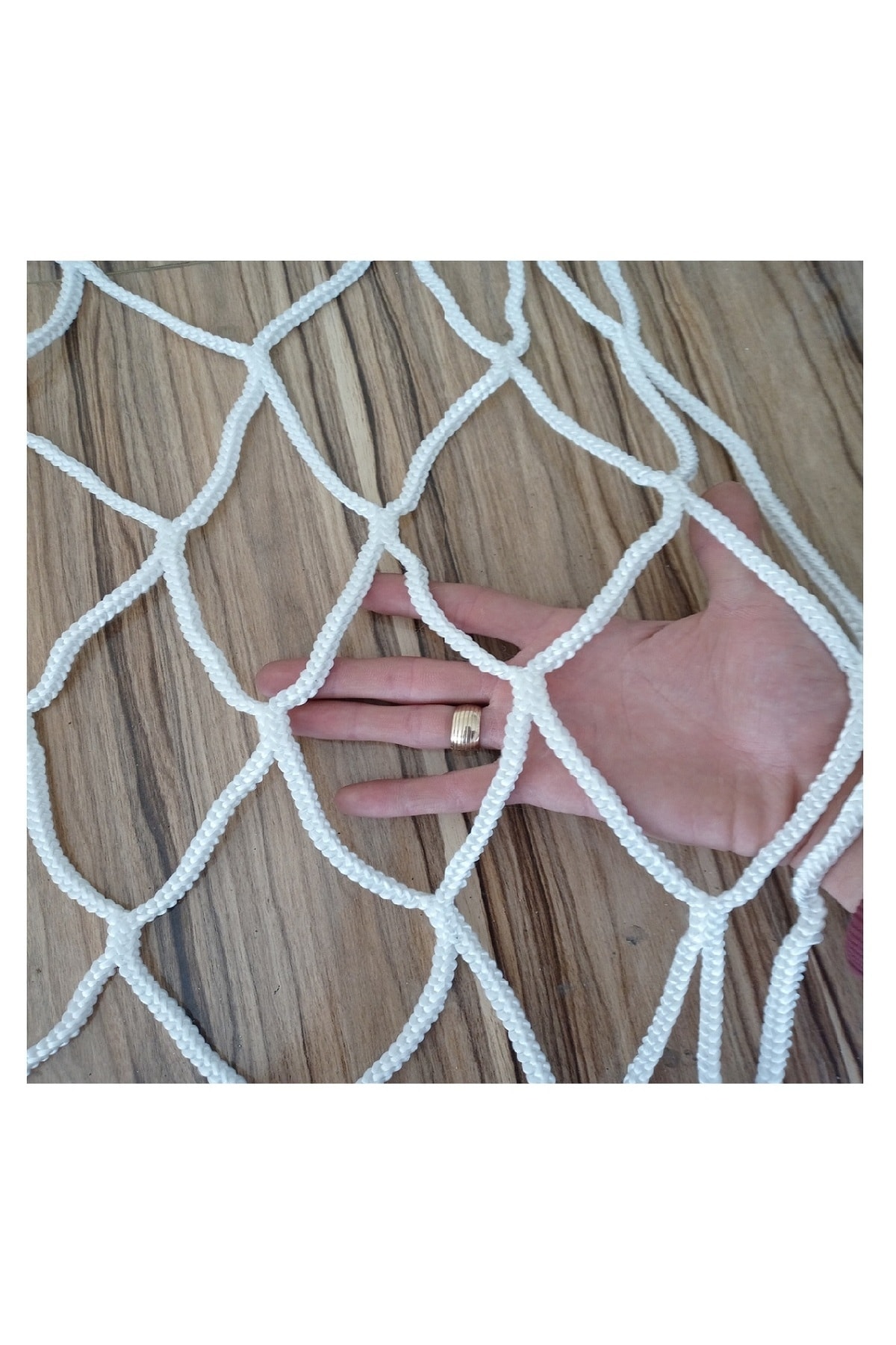 3X 21 METRE BALKON MERDİVEN GÜVENLİK FİLESİ AĞI KALINLIK 6 MM göz 10 x 10 cm
