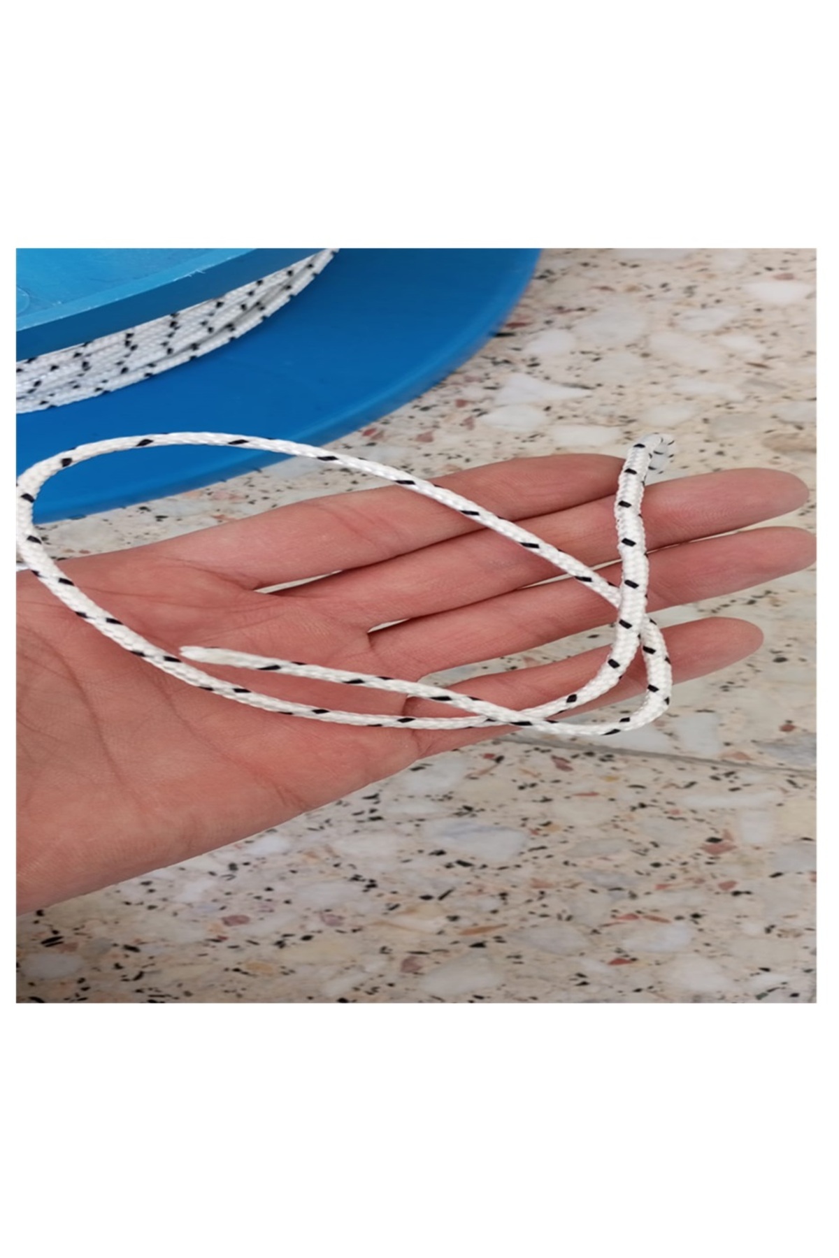 3 mm 35 metre İskota Halat Salıncak Paraşüt İpi Urgan Bayrak ipi file bağlama ipi kopmaz ip halat