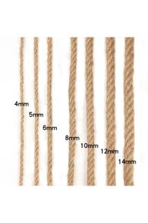 3 mm 25 Metre Jüt Halat Kendir İp Hasır Urgan