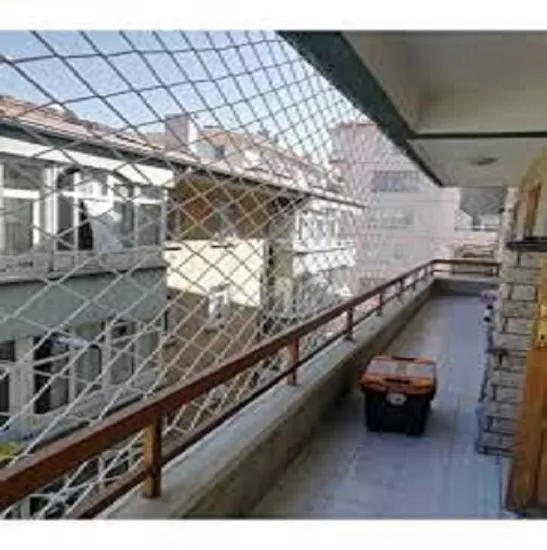 En 2 Metre Balkon Güvenlik Kedi Çocuk Filesi 3 mm