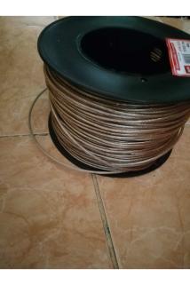3 Mm Izoleli Çelik Halat 50 Metre 3 Milim Çelik Halat Izoleli Çamaşır Ipi Pvc Kaplı Halat