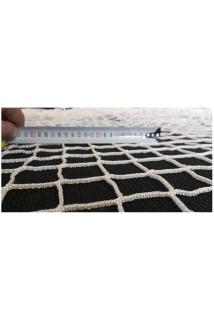 Balkon Filesi 2,50 x 15 Metre Kalın Kedi Kilesi Montaj Malzemeli 3mm Çocuk Güvenlik Ağı göz 4 cm