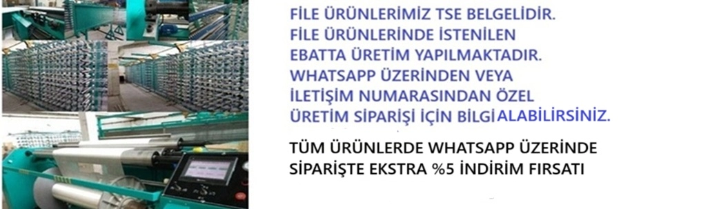 KUŞ FİLESİ ÜRETİM, GÜVENLİK FİLESİ ÜRETİM
